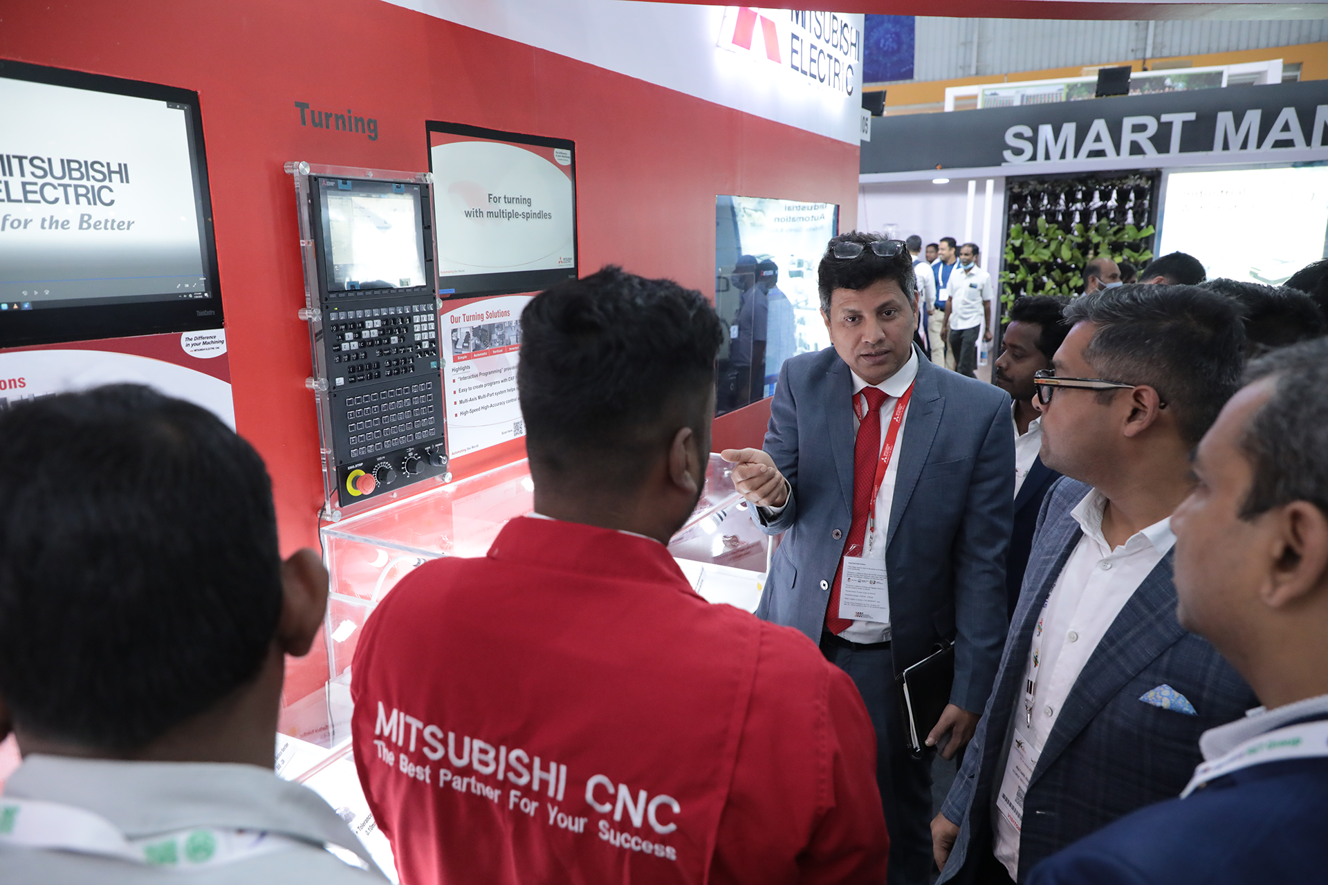 Mitsubishi Electric India showcased its technological advancements and innovative CNC solutions for Machine Tool Industry in IMTEX-2023