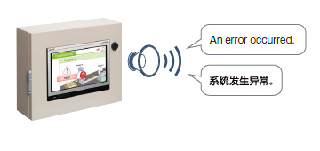 Image of creating a sound file (message)