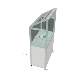 Cabin for manual assembly