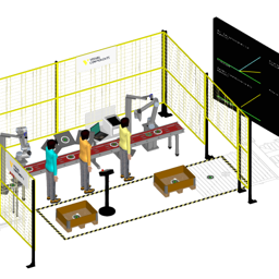 Manual Final Assembly Line with Packing