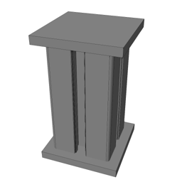 Simple Robot Pedestal