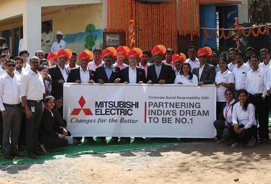 Mitsubishi Electric organized Sustainability Activities in Pune