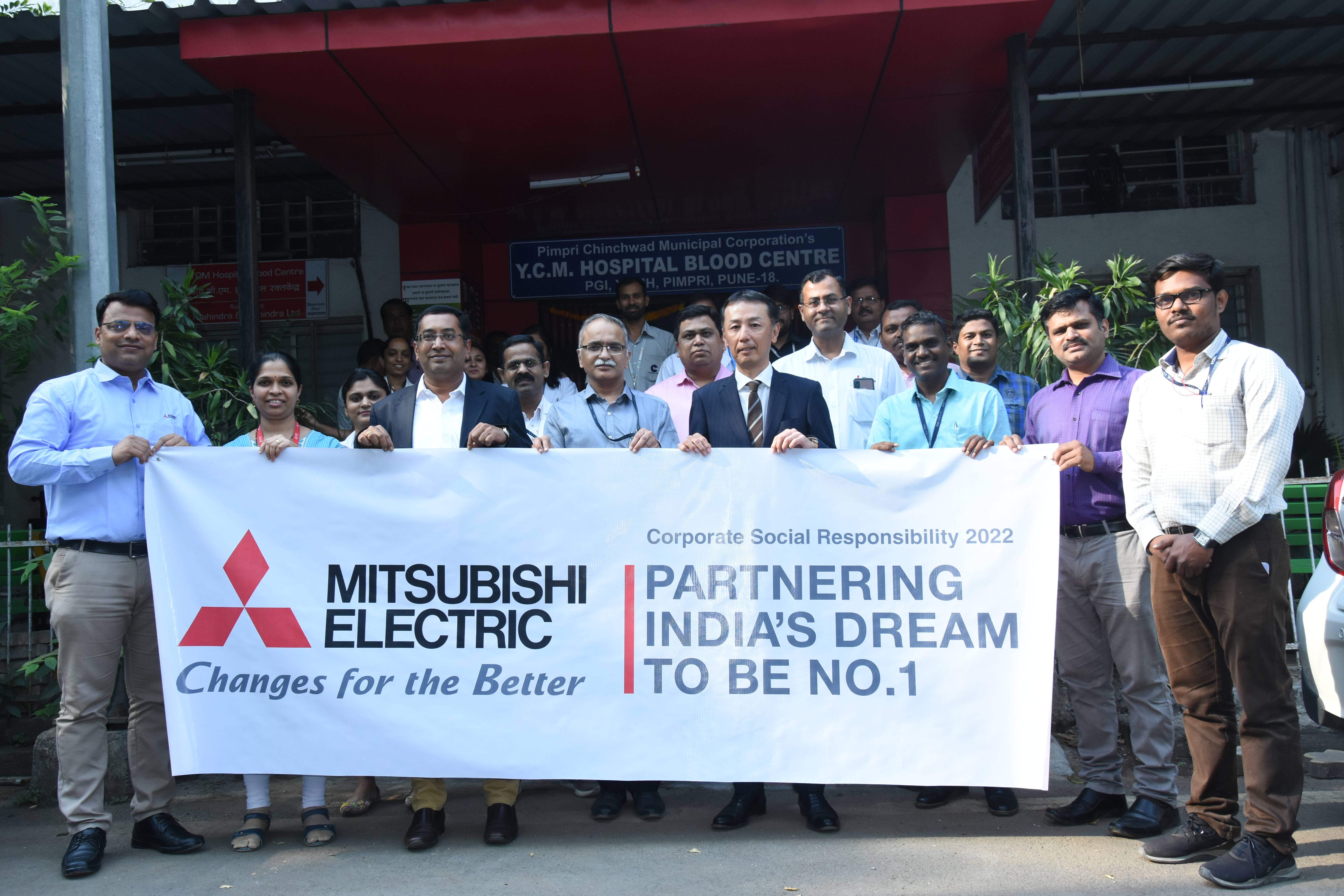 Mitsubishi Electric India strengthens its Sustainability Activities in Pune