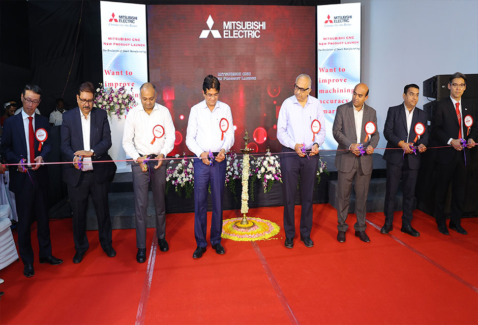 Mitsubishi Electric India launches the all new M800V and M80V CNC Product Range